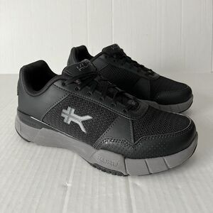 Kuru Quantum 2.0 Womens Size 10 Jet Black Gray Athletic Running Shoes Sneakers